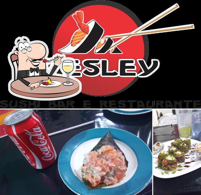 Comida em wesley sushibar