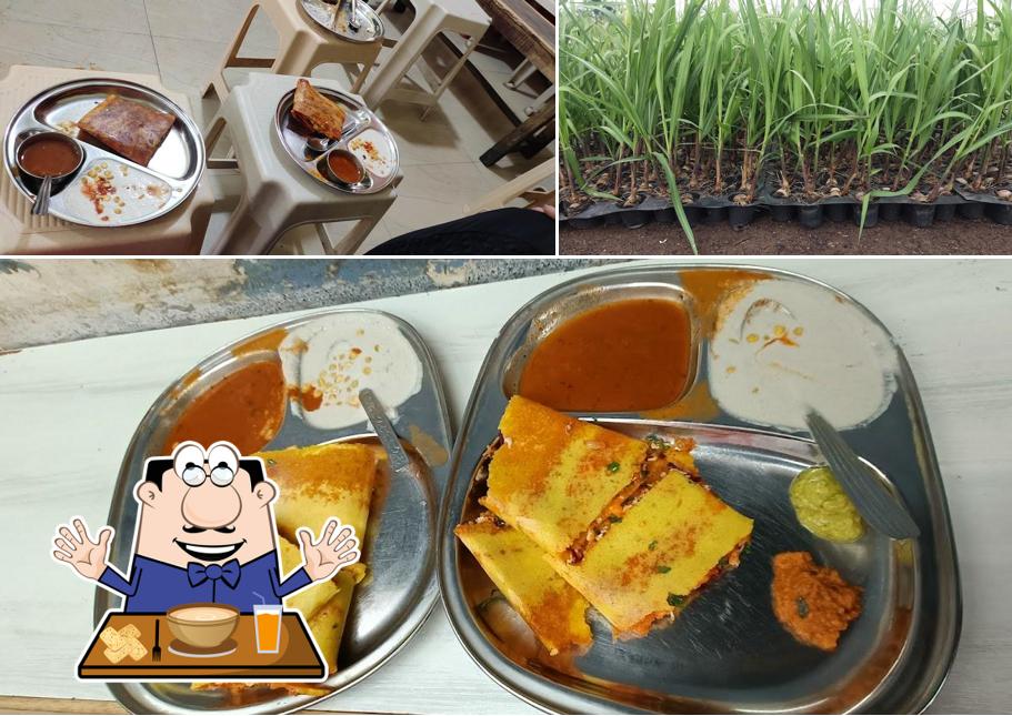 Meals at Andhra Idli center