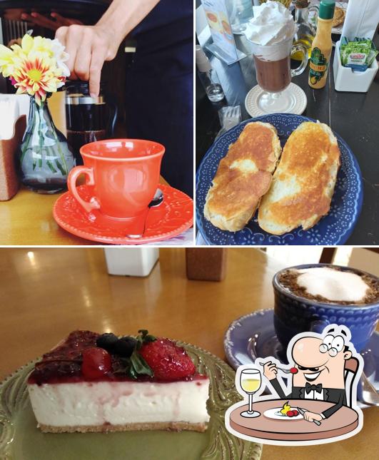 Comida em Café Filó