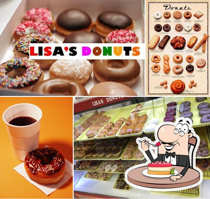 "Lisa's Donuts" представляет гостям большой выбор десертов
