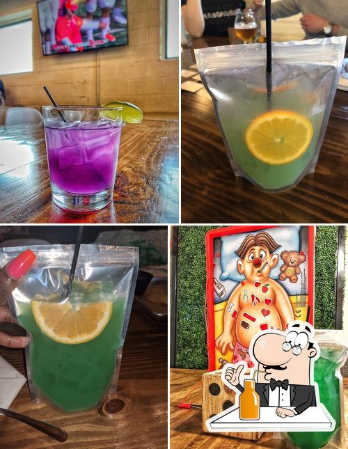 Game Theory Restaurant + Bar provides a range of drinks