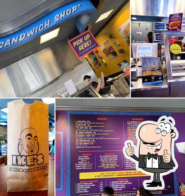 Ike's Love & Sandwiches, 786 W Palmdon Dr in Fresno Restaurant menu