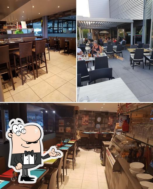 Gli interni di Chez Salvo Etna Pizza