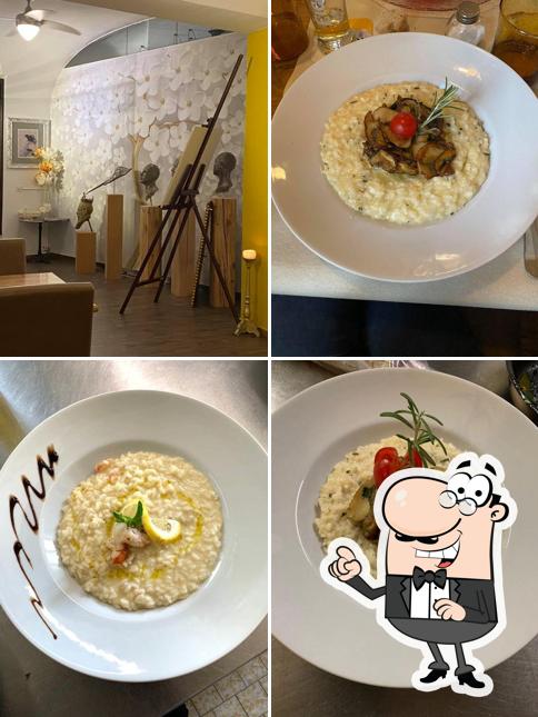 Gli interni di Osteria Reginetta