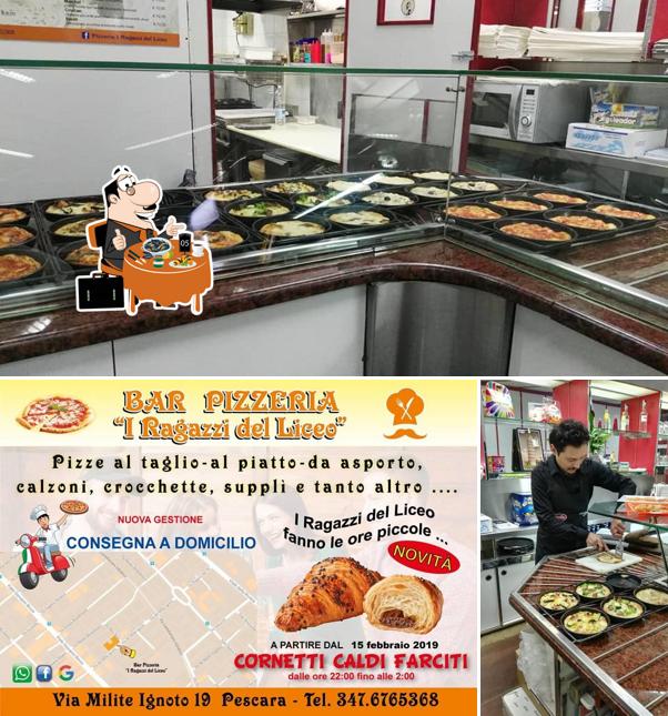 Cozze al BAR PIZZERIA "I RAGAZZI DEL LICEO"