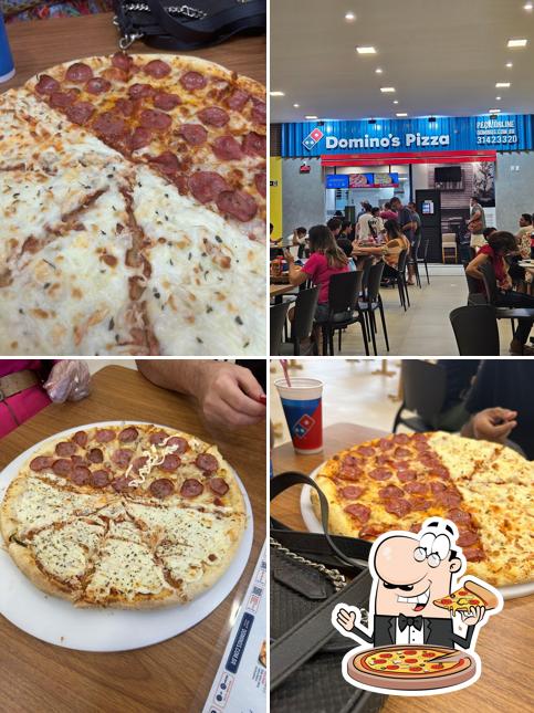 Consiga pizza no Domino's Pizza Parnaíba