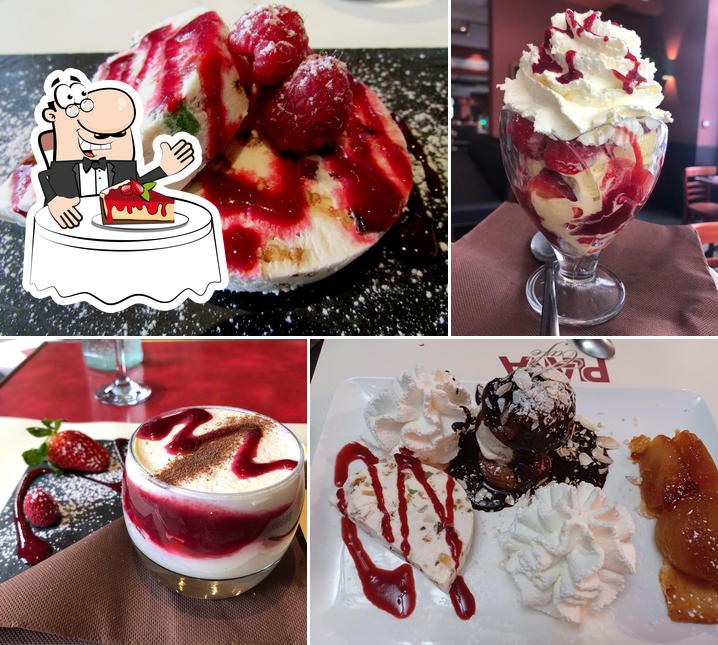 N'oubliez pas d'essayer un dessert à Restaurant Le Plana