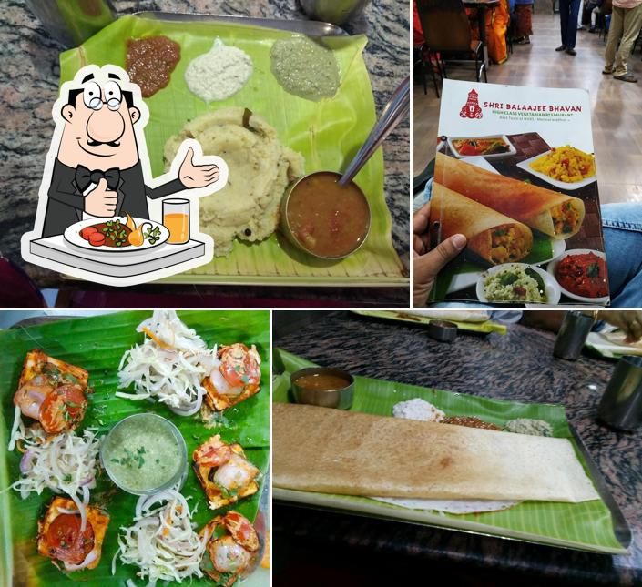 Meals at Shri Balaajee Bhavan