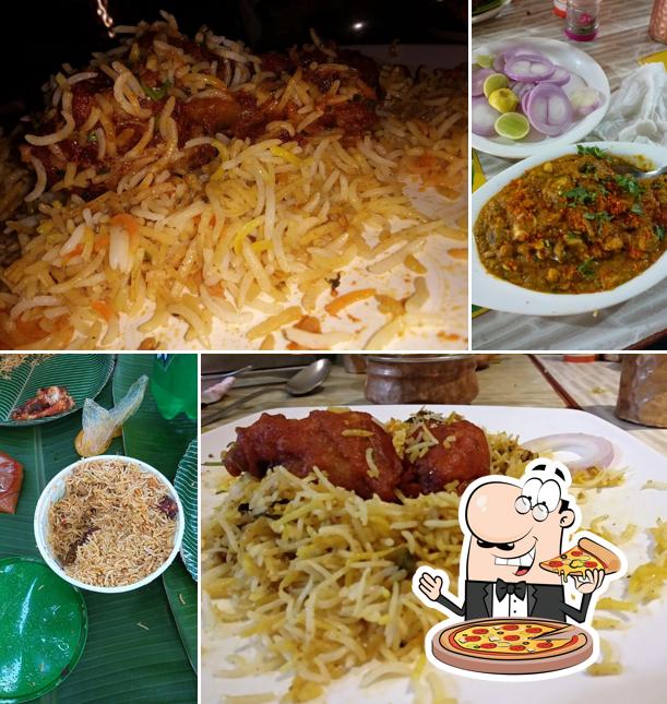 Try out pizza at Sree Bheemas Kitchen