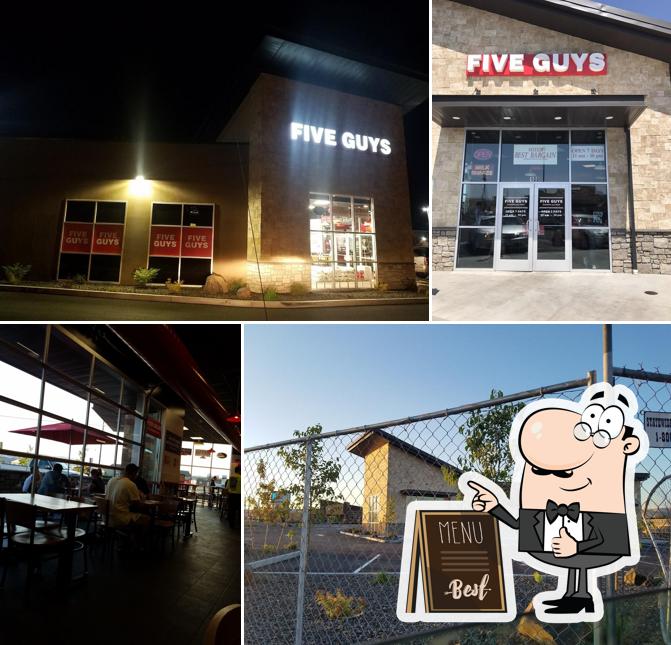 Five Guys, 1901 S 1st St Suite 100 in Yakima Restaurant menu and reviews