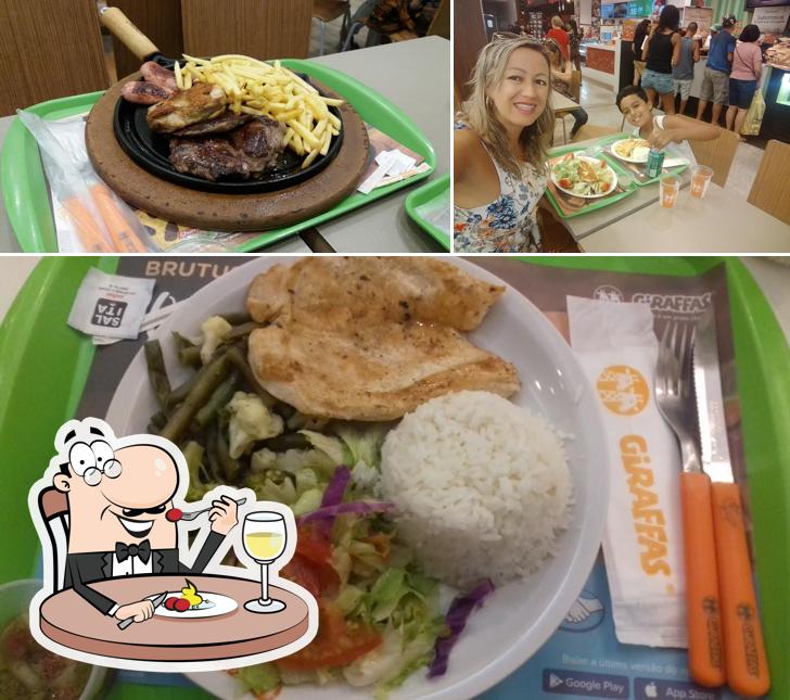 Platos en Giraffas Shopping Bangu