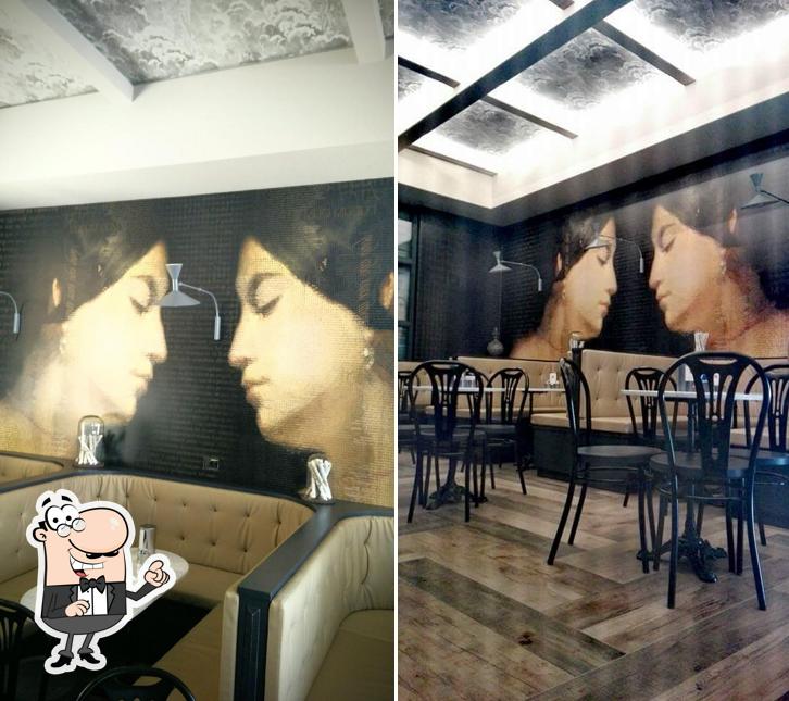Gli interni di Gran Caffé Magnolia