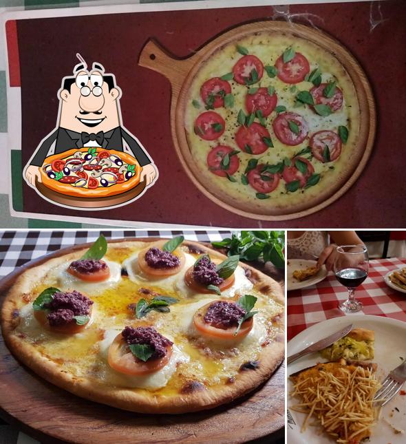 Consiga diferentes estilos de pizza