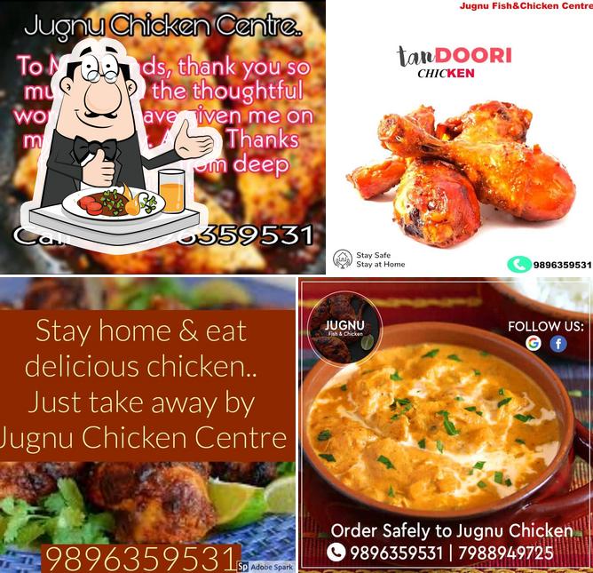 Food at Jugnu Chicken Shop