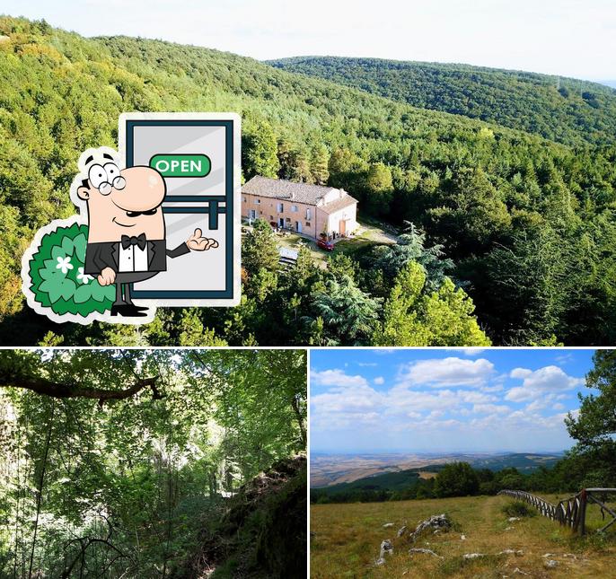 Guarda gli esterni di Podere Pietraporciana - Centro visite della Riserva naturale - ostello, ristoro, educazione ambientale