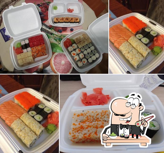 Commandez de nombreuses options de sushi