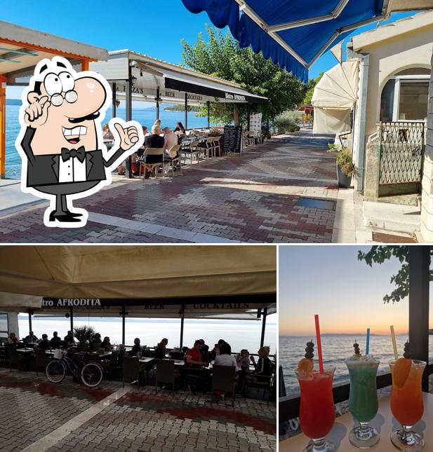 Dai un'occhiata agli interni di Bistro Afrodita