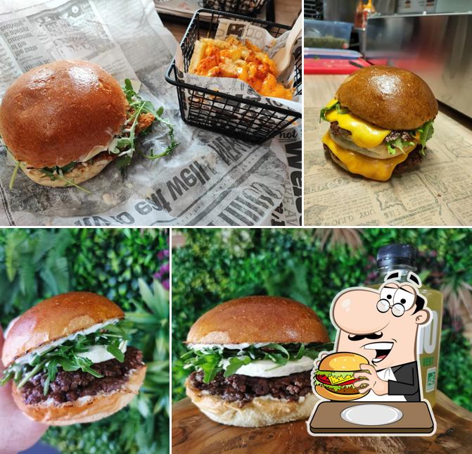 Les hamburgers de GRIZZLY - SMASH BURGER & FRIES will satisferont différents goûts