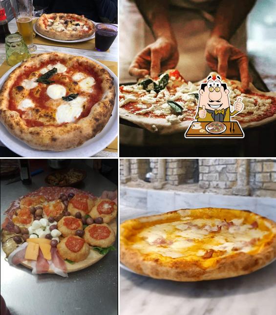 Elige una pizza en Pulcinella a Roma