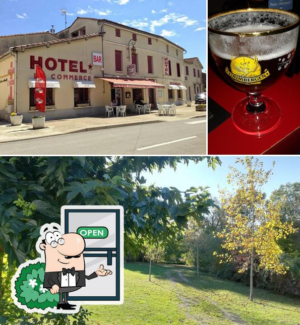 La photo de la extérieur et bière concernant HÔTEL-RESTAURANT LE RELAIS DU COMMERCE