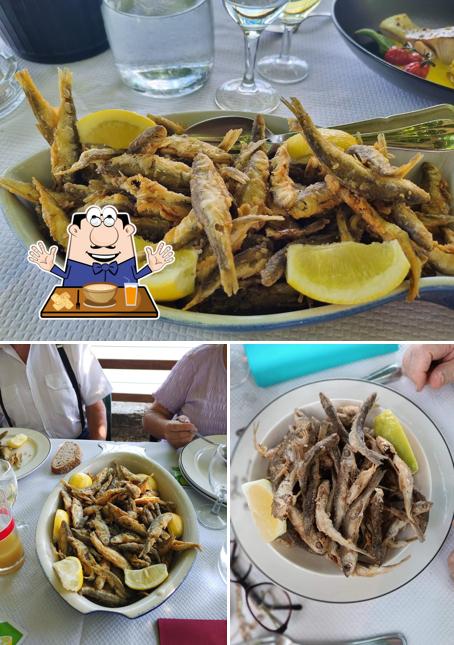 Fritto misto à Restaurant Beau Rivage