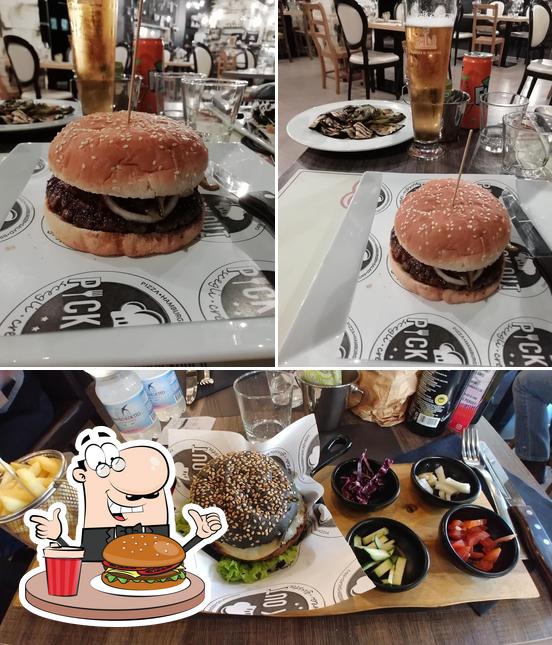 Prova un hamburger a Pick Out