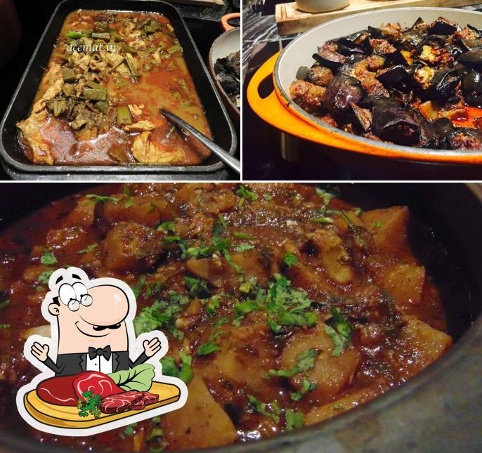Colony - The Raintree offers meat dishes