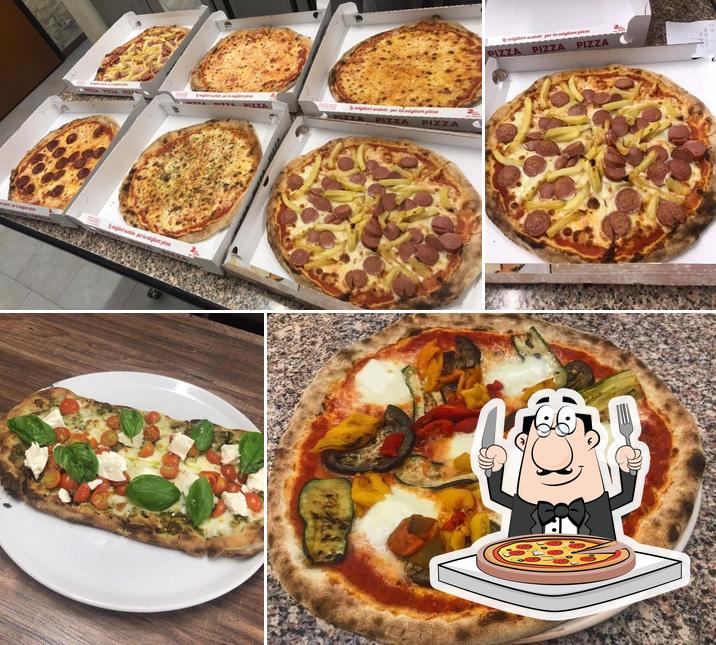 Prueba una pizza en Il Grano D'oro Pizzeria & Hamburgheria