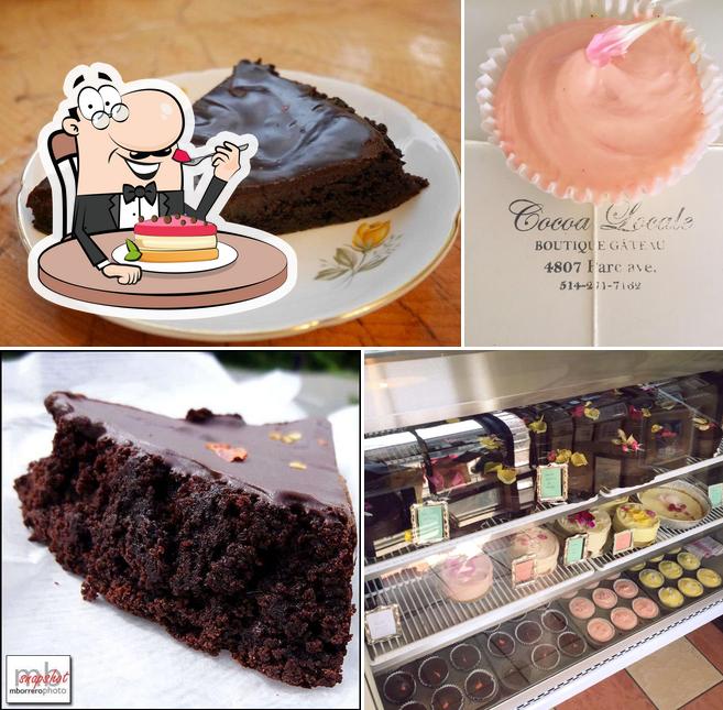 Cocoa Locale provides a variety of desserts