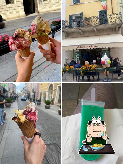 Cibo al Gelateria Mantecaia