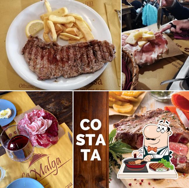 Ordina i un pasto a base di carne a Osteria La Malga