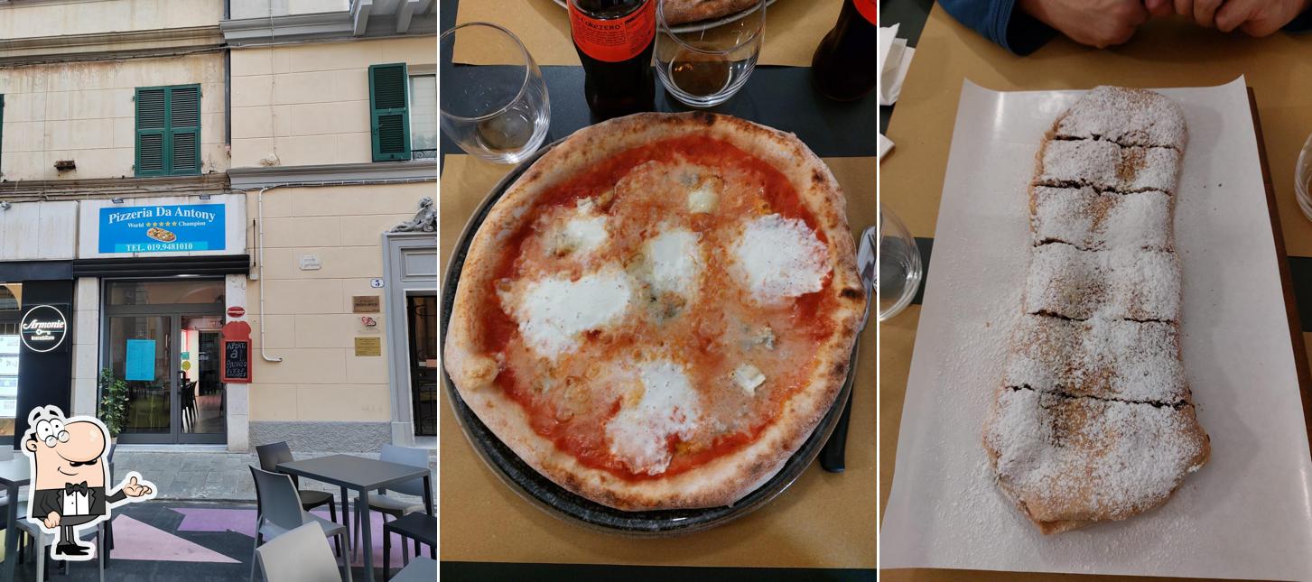 Gli interni di Pizzeria Da Antony