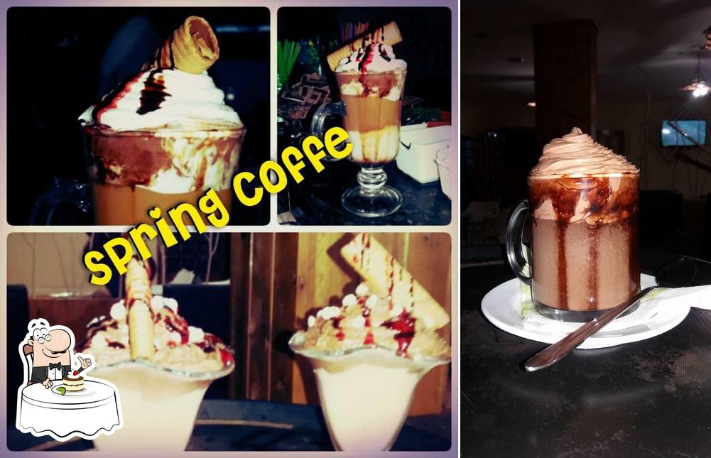 "Spring Coffee" представляет гостям большой выбор сладких блюд