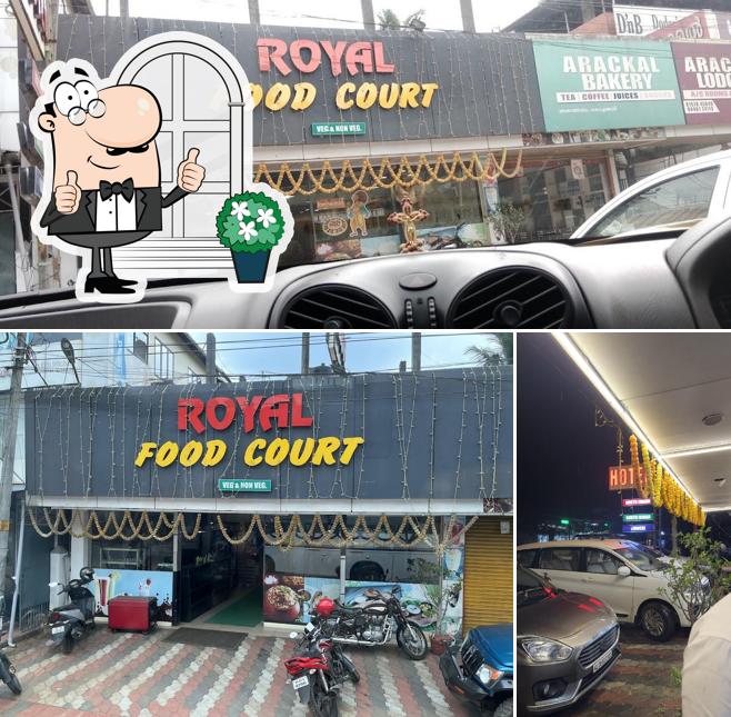 The exterior of Royal Food Court