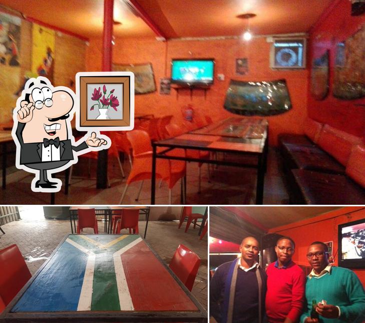 L'intérieur de aMadoda Braai and Restaurant