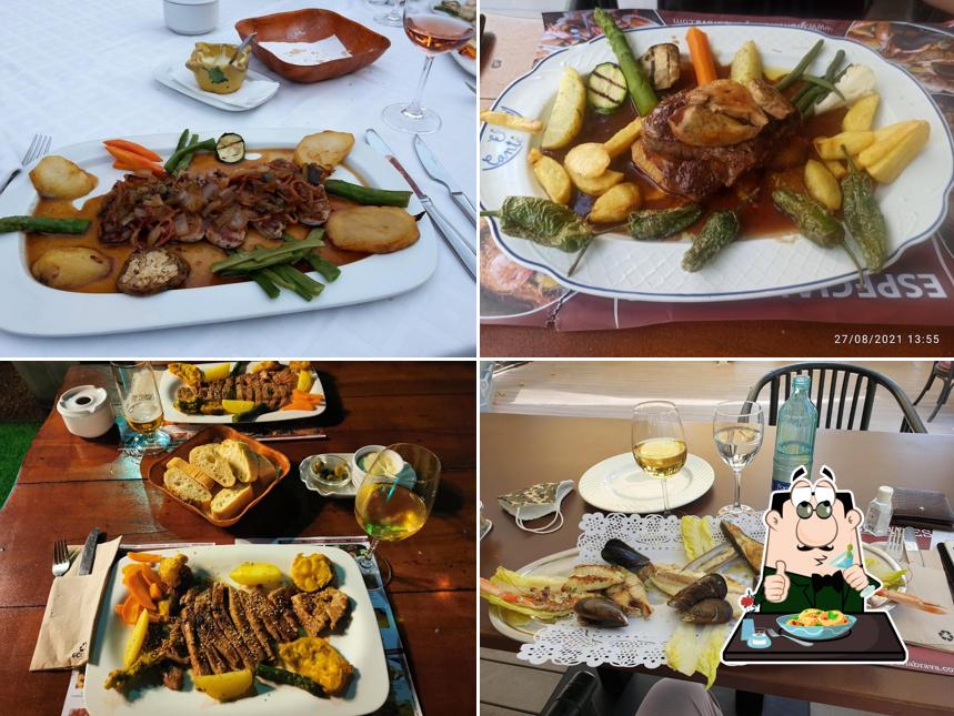 Еда в "Restaurant Gran Cafè"