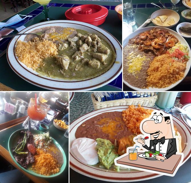 Food at Mazatlan Mexican Restaurant