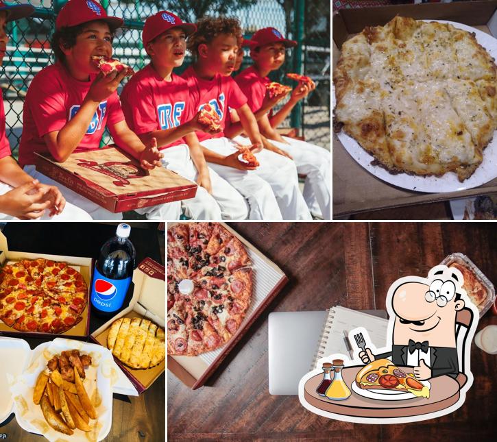 MenEd's Pizzeria, 4124 S Mooney Blvd Suite J1J2 in Visalia Restaurant menu and reviews