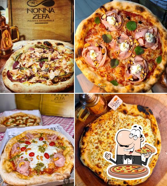 Experimente diferentes tipos de pizza