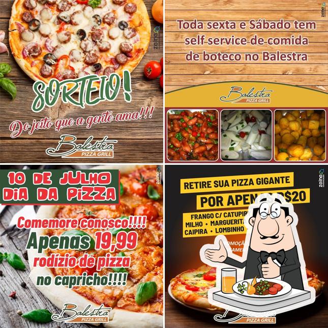 Comida em Balestra Pizza Grill