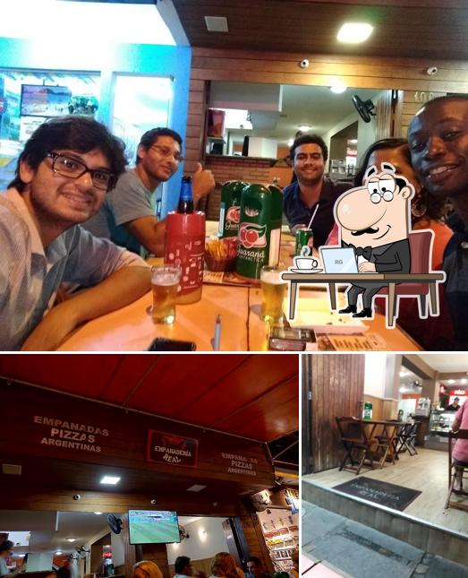 Veja imagens do interior do Empanaderia Real