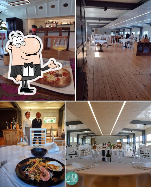 Gli interni di AL | 410 | il ristorante galleggiante su un’ex nave porta cingolati
