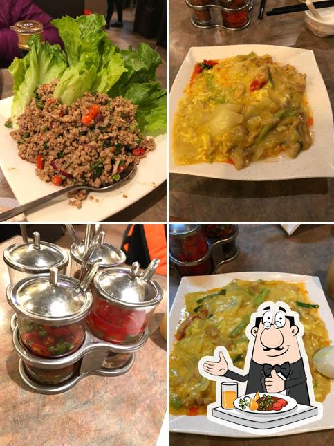 Food at Golden Lemon Grass Thai Cuisine