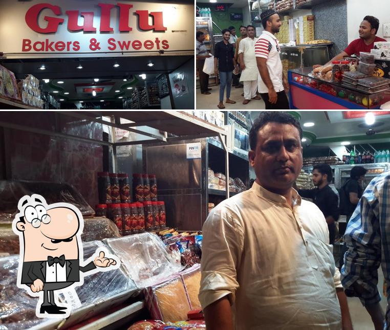 The interior of Gullu Bakers And Sweets