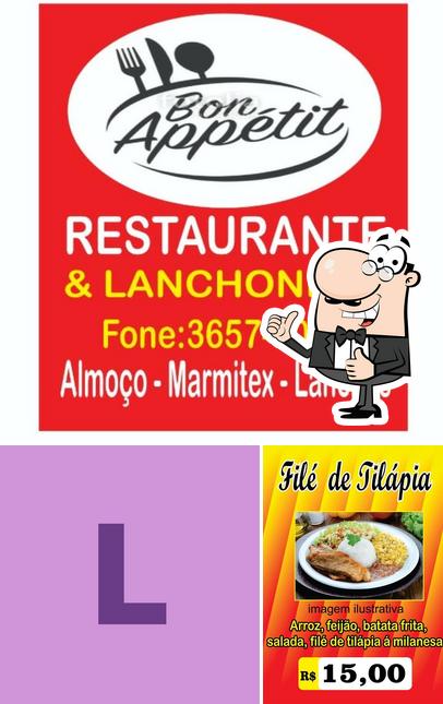 Here's a picture of Lanchonete & Restaurante Bon Appetit