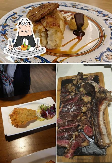 Еда в "Restaurante Almansa · Pasión & brasas"