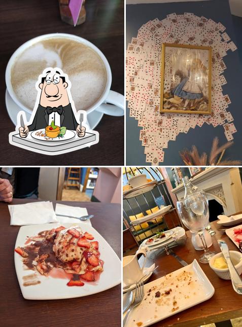 The Looking Glass Ice Cream Parlour in Llandudno Restaurant menu and