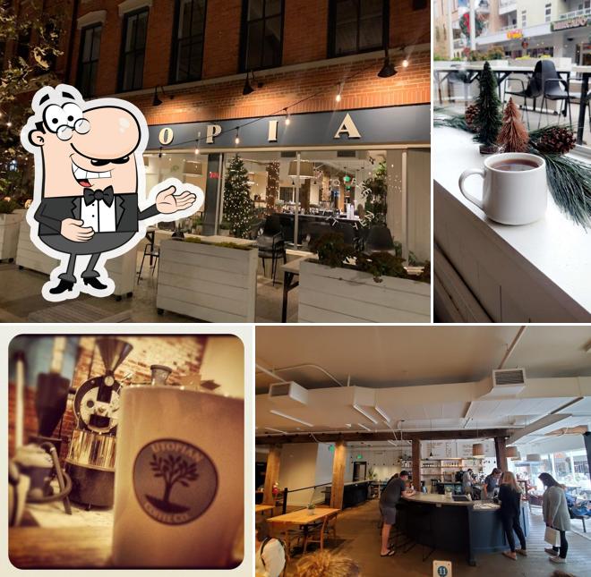 Utopian Coffee + Kitchen in Fort Wayne Restaurant menu and reviews