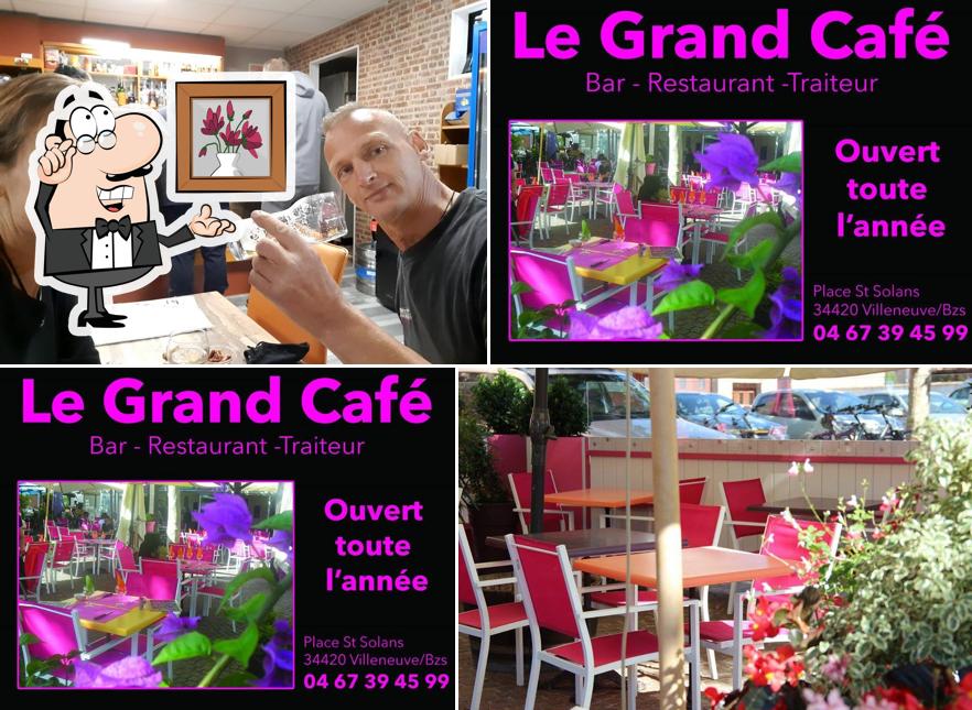 L'intérieur de Le Grand Café