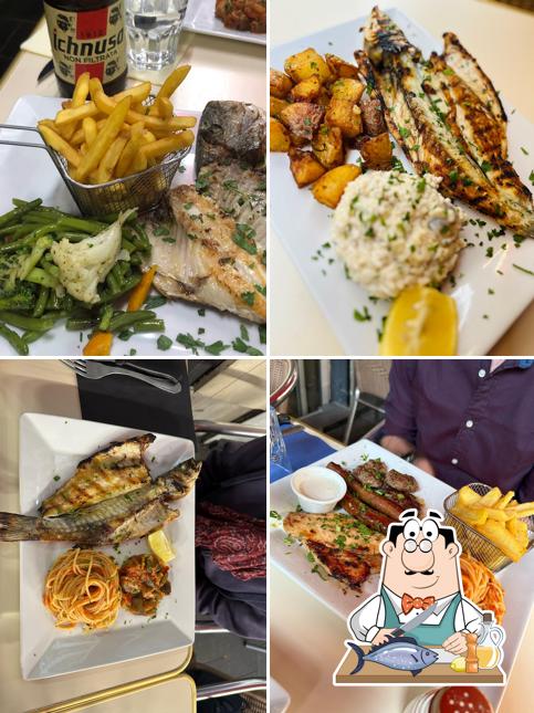 Saumon grillé à Gusti Restaurant